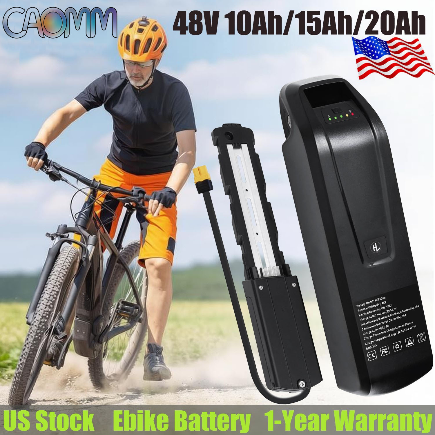 Ebike Battery 48V 20Ah Hailong - Hailong 48V Elektrikli Bisiklet Lityum Pil