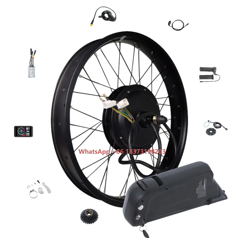 Ebike Conversion Kit 72V 3000W - Sıcak Satış 72V Lityum Pil 3000w