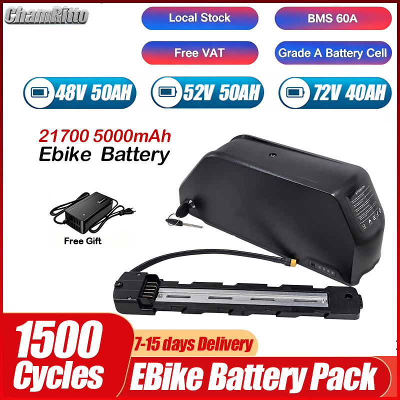 Elektrikli bisiklet 36v 48v 52 - Electric Bicycle Battery 72V 30Ah incelemesi ve fiyatı