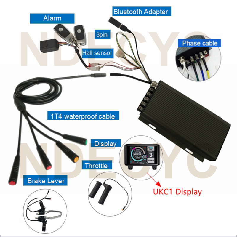 NBP 20/24/26x4.0 48-72V 3000W  - Ebike Conversion Kit 72V 3000W incelemesi ve fiyatı
