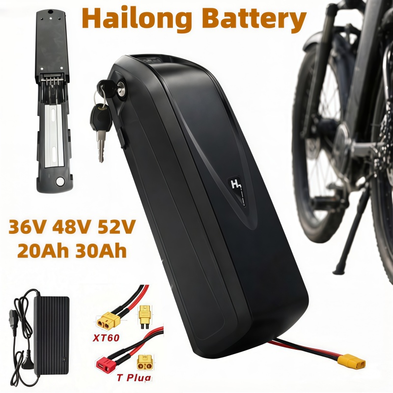 Çok Boyutlu E-bisiklet Batarya - Ebike Battery 48V 20Ah Hailong incelemesi ve fiyatı