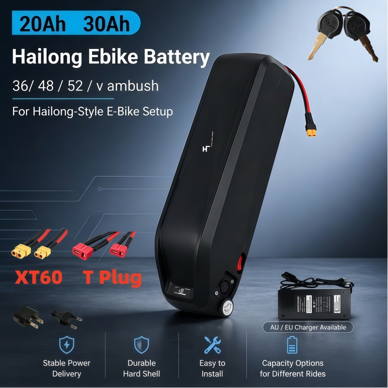 Çok Yönlü Hailong Pil, Elektri - Ebike Battery 48V 20Ah Hailong incelemesi ve fiyatı