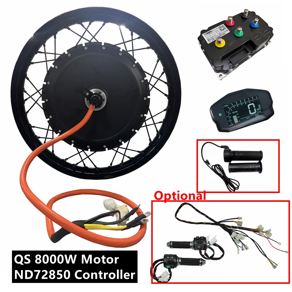 NBpower/QS273 V3 72v 8000W E-b - 72V 5000W Hub Motor Kit incelemesi ve fiyatı